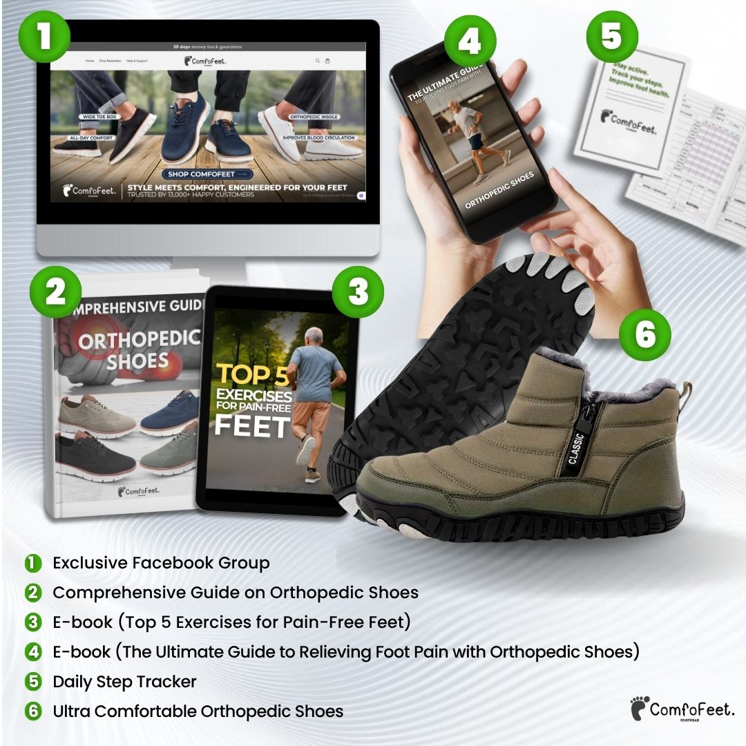 Ergonomic & Supportive Wide Toe Box Shoes – Winter Comfort TARHUS  Box Shoes