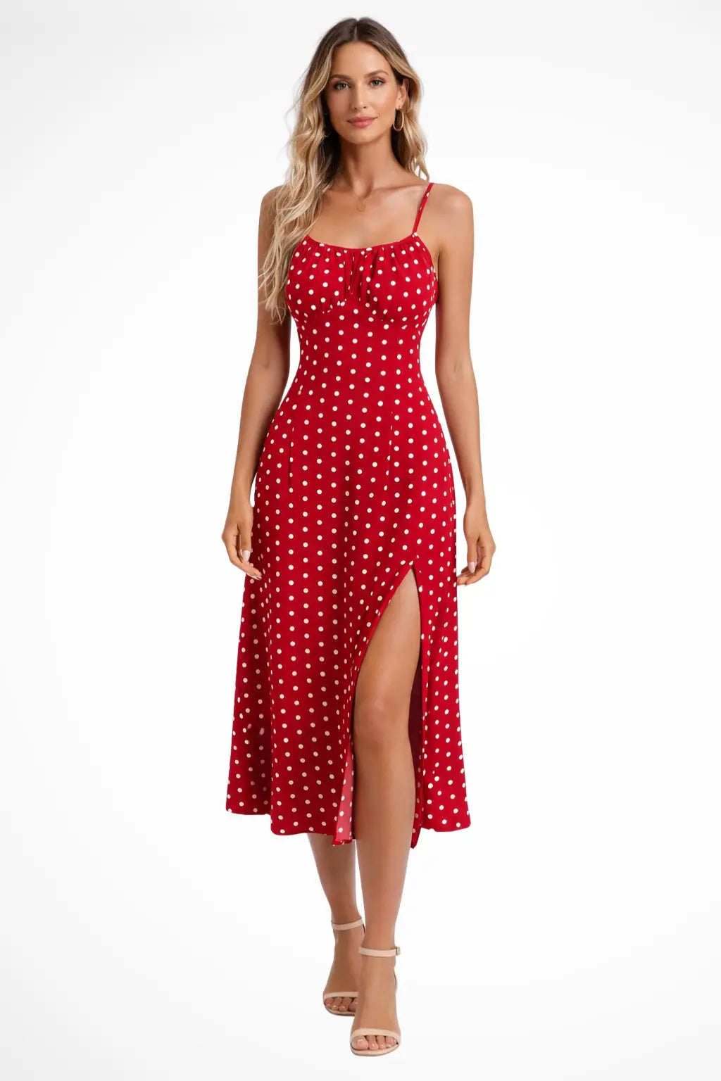 Charlotte | Women Floral Sleeveless Summer Boho Midi Dress TARHUS