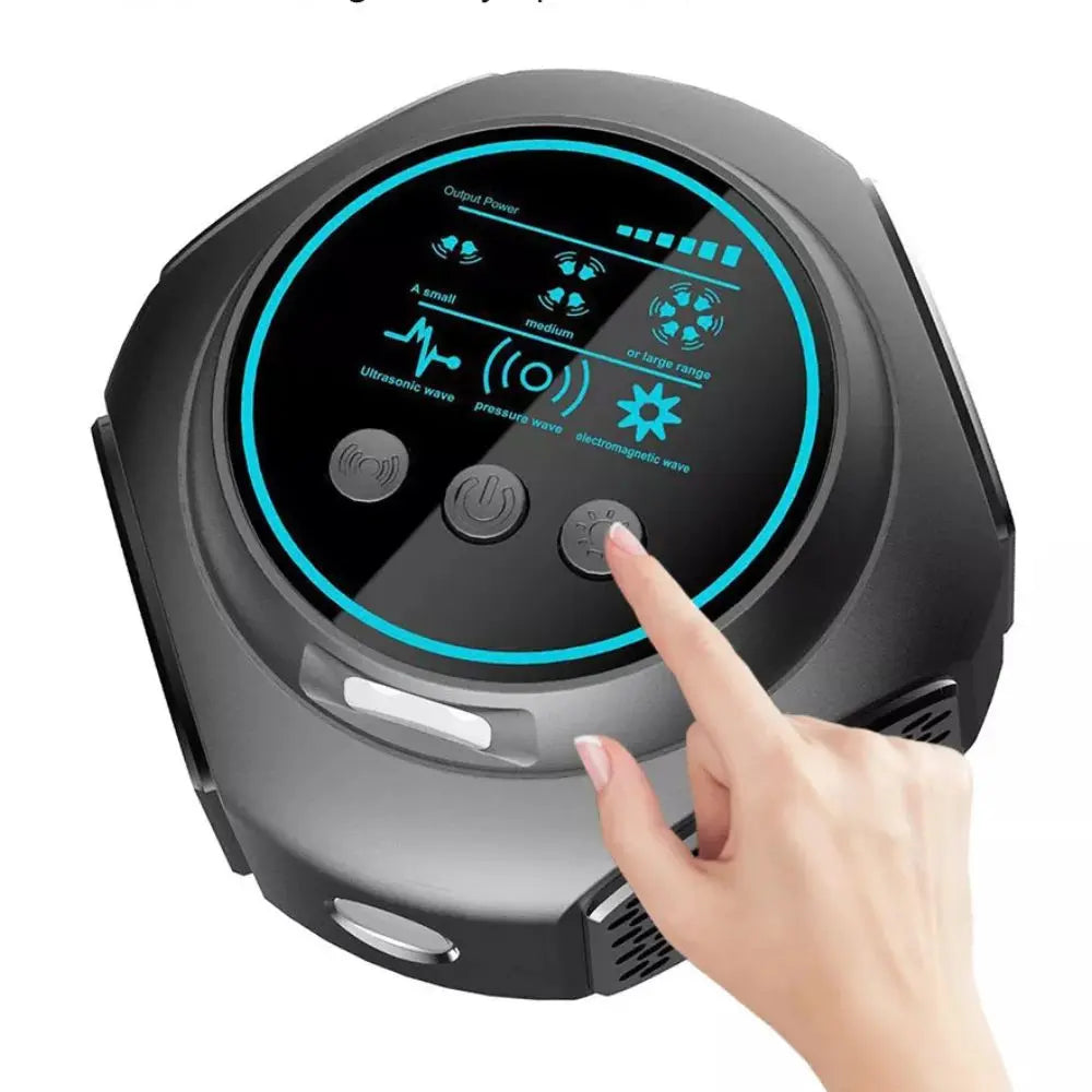 360° Ultrasonic Pest Repeller – Indoor Rodent & Insect Deterrent with Multi-Frequency Sonic Waves - TARHUS