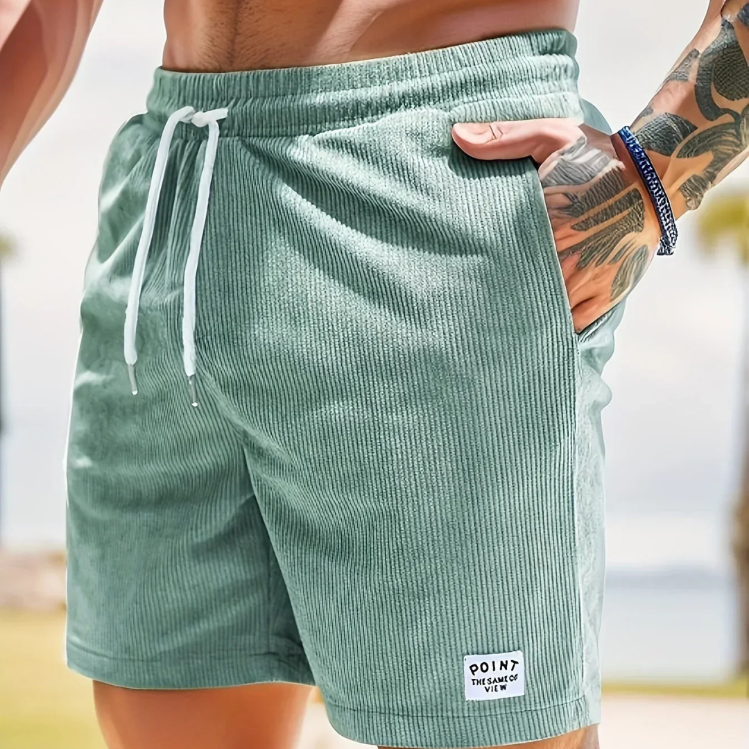 Zachary | Men’s Corduroy Shorts – Lightweight Stretch & Timeless Style TARHUS  Pants