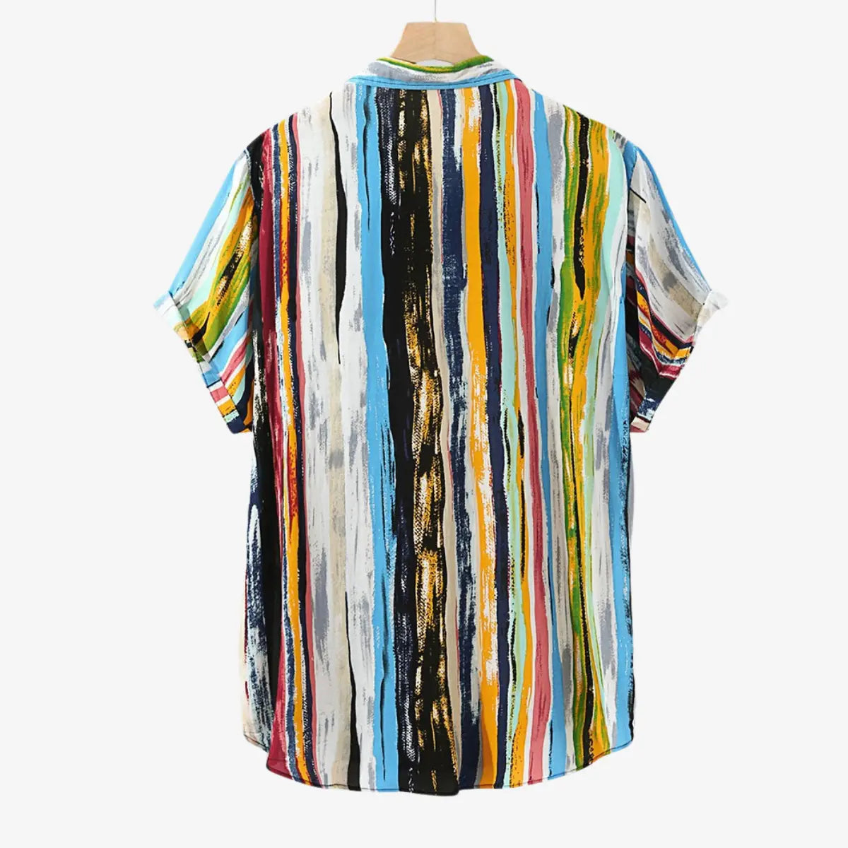 Heel | Abstract Artisanal Print Shirt - TARHUS