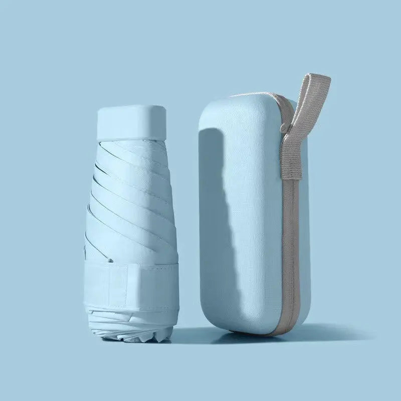 Mini Pocket Umbrella – Six-Fold, UV Protection | Lightweight & Portable - TARHUS