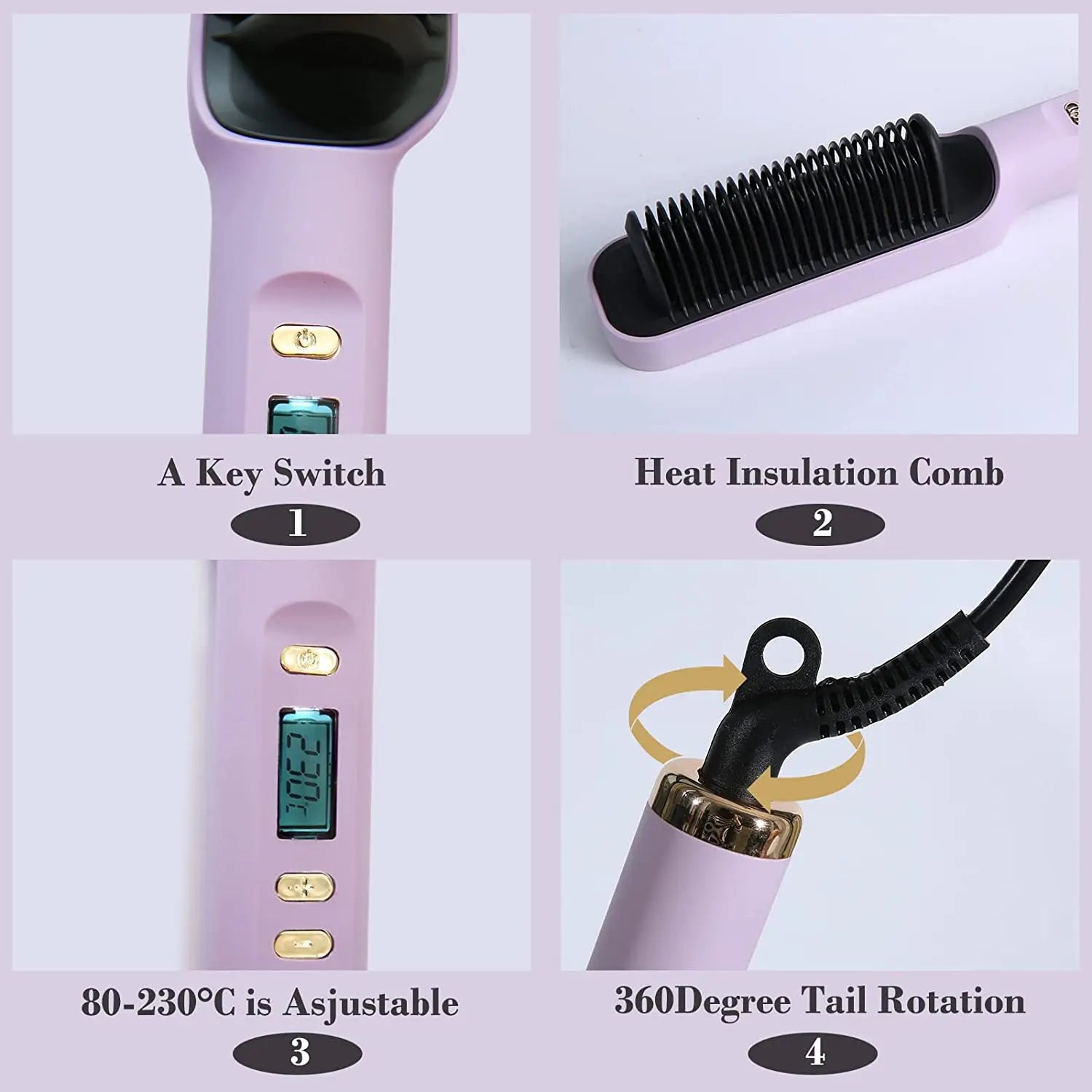 EliteStyle - Professional Hair Straightener - TARHUS