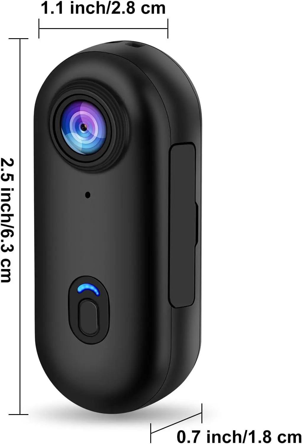 4K 128GB UHD Mini Body Camera - Your Ultimate Hands-Free Recording Companion - TARHUS