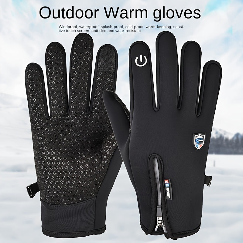 Outdoor Heated Gloves | Windproof & Waterproof – Plus Velvet Warmth TARHUS  Care & Health