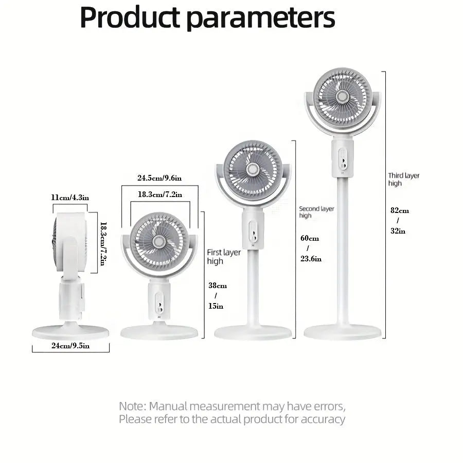 AeroBreeze | Adjustable High-Low Fan with Aromatherapy & Remote Control TARHUS  Home Accessories