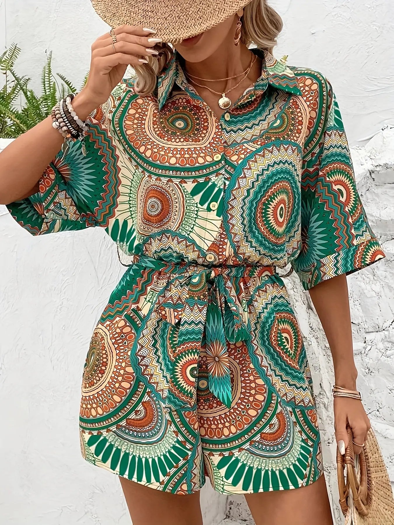 Cindy | Bohemian Summer Jumpsuit for Women - TARHUS