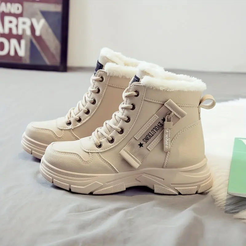 Women's Winter High-Top Snow Boots - TARHUS