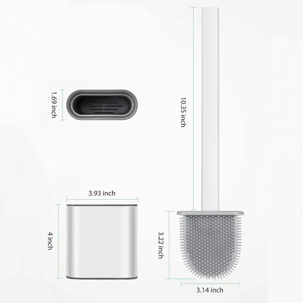 Cleanako Silicone Toilet Brush - TARHUS