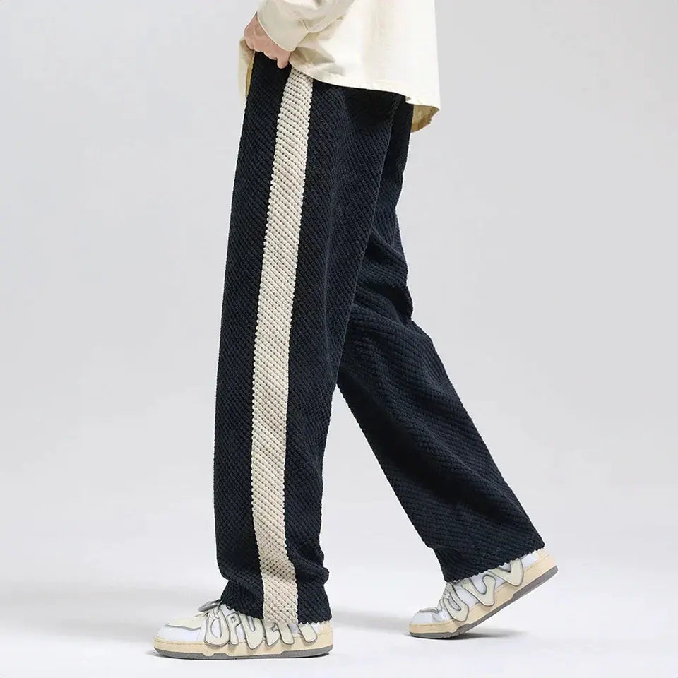 Ludovic - Hype embossed corduroy jogging pants - TARHUS