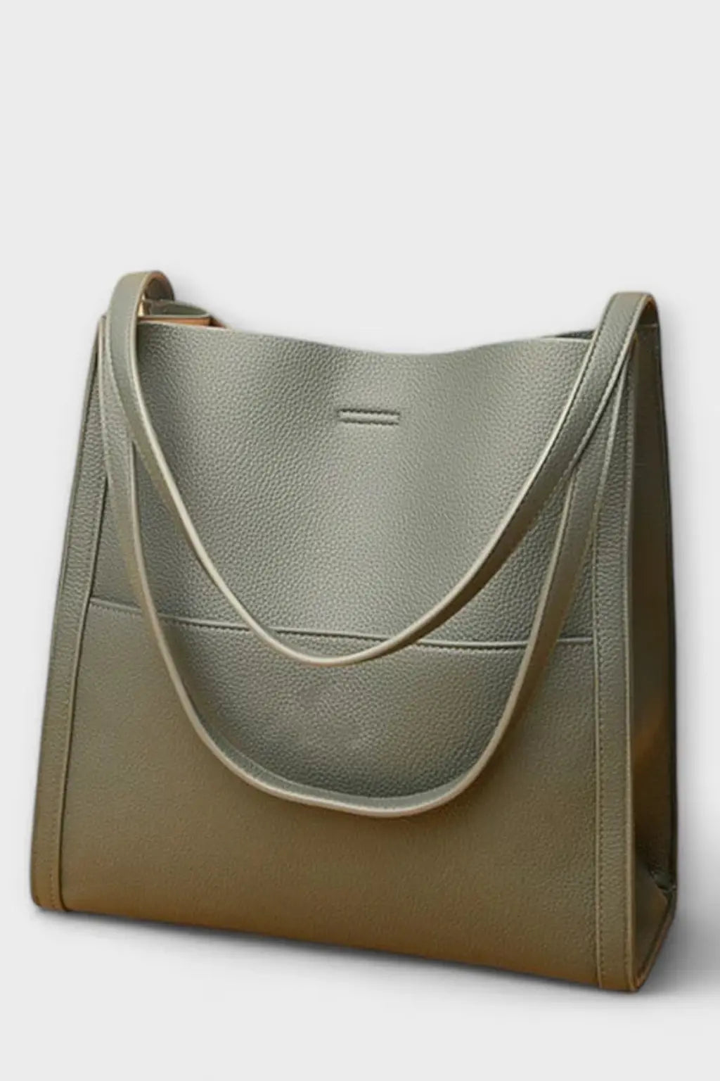 Neva | Women Structured Front Pocket Textured Tote Shoulder Bag TARHUS