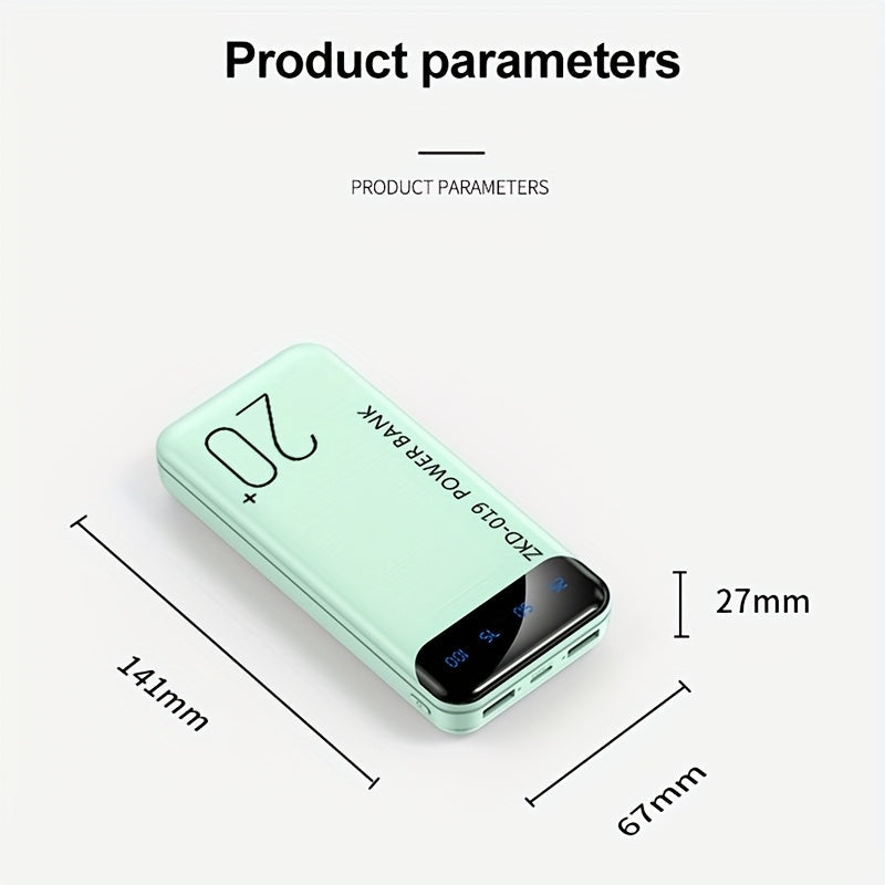 Slim Power Bank | Portable Charger – Compact, Fast & Travel-Ready TARHUS  Electronics & Accessories