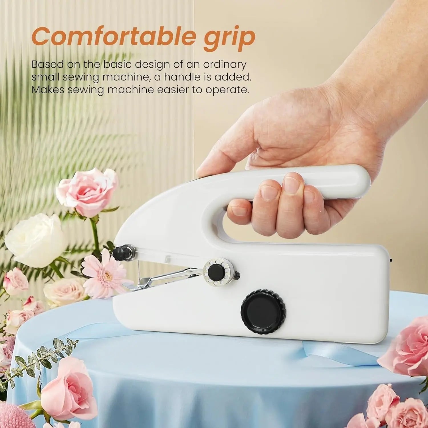 Mini Handheld Sewing Machine – Electric & Easy to Use - TARHUS