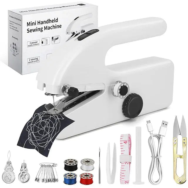 Mini Handheld Sewing Machine – Electric & Easy to Use - TARHUS