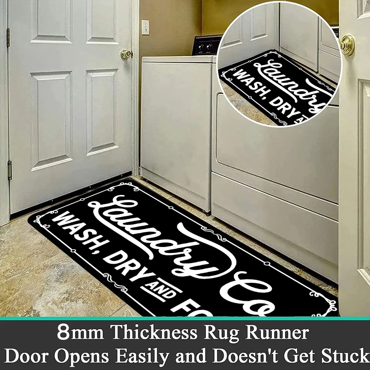 Washable Bathroom Rug • Cozy & Durable - TARHUS