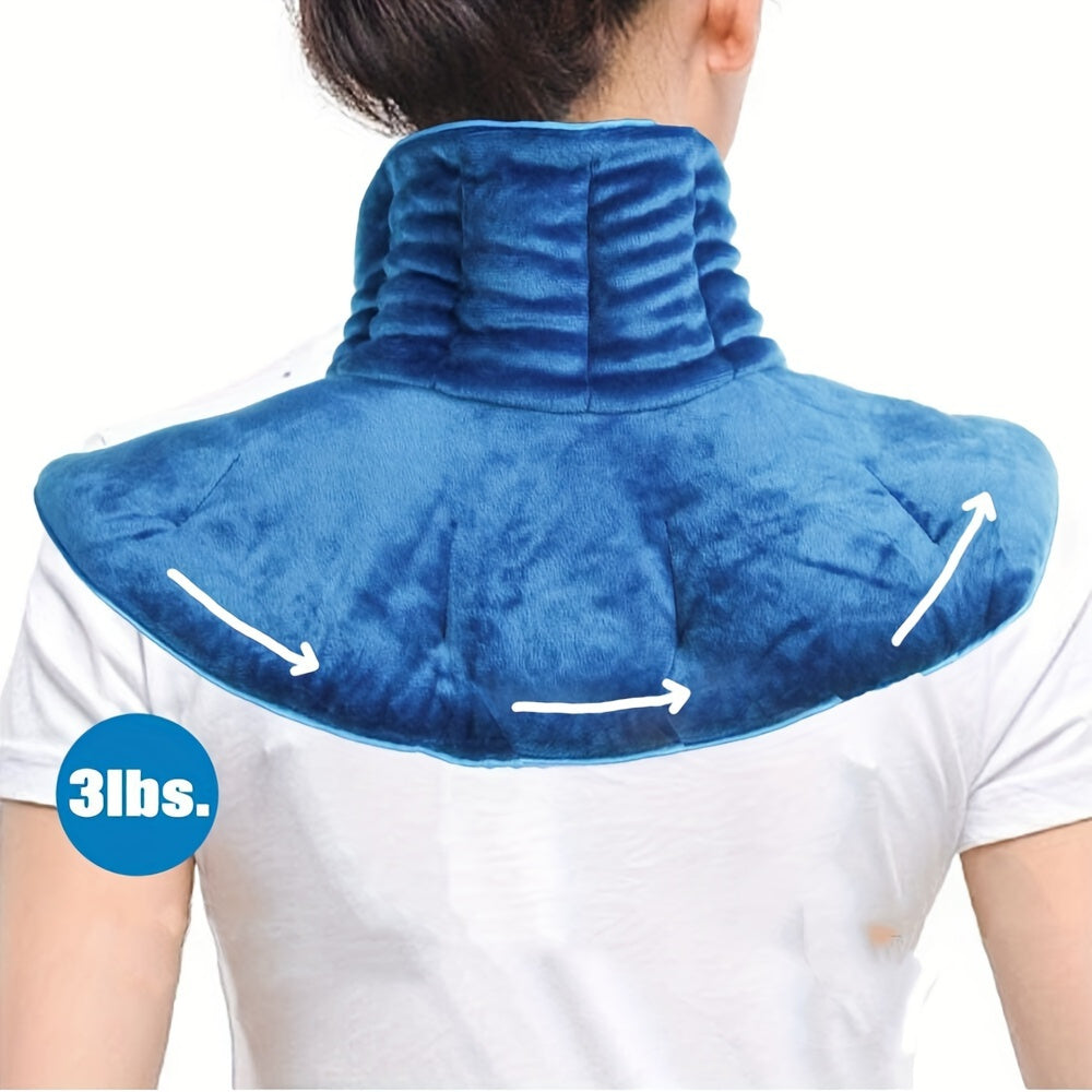 Microwavable Neck & Shoulder Heating Pad – Soft Comfort Wrap for Relaxation TARHUS  Care & Health