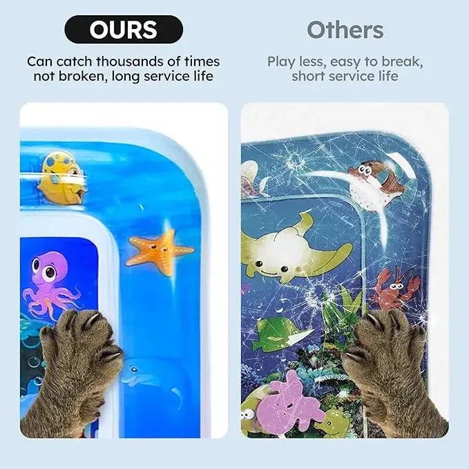 Interactive Water Mat for Cats – Underwater Adventure Playmat - TARHUS