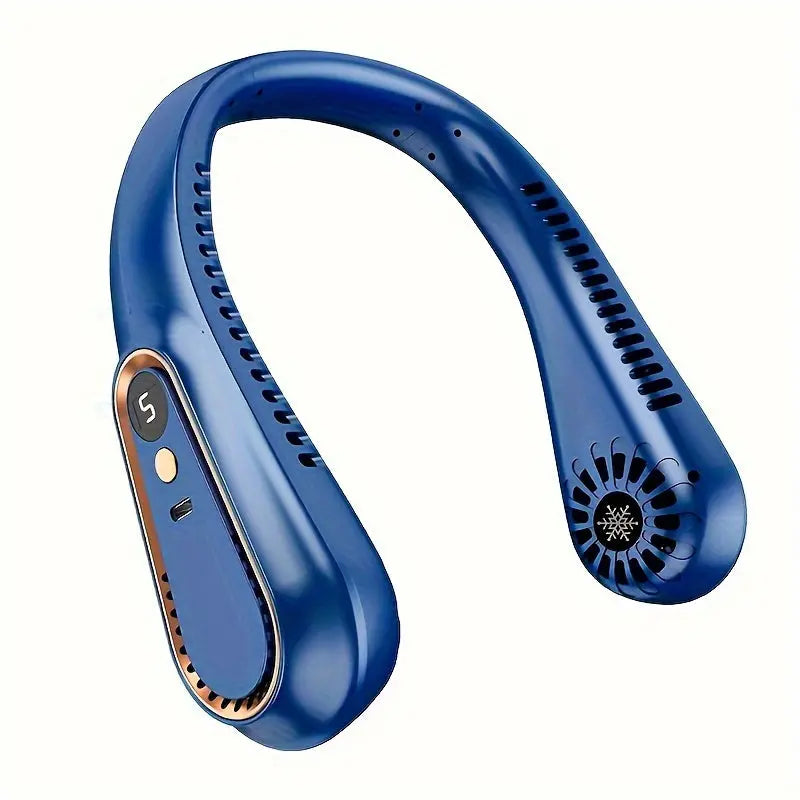 Portable USB Neck Fan – Super Ice Cooling, Adjustable Personal Fan for Summer TARHUS  Electronics & Gadgets