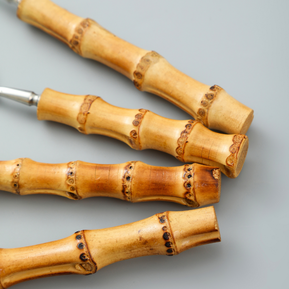 Bamboo | Natural Flatware Set – Eco-Friendly Dining Utensils for Modern Tableware TARHUS  Kitchen Accessories