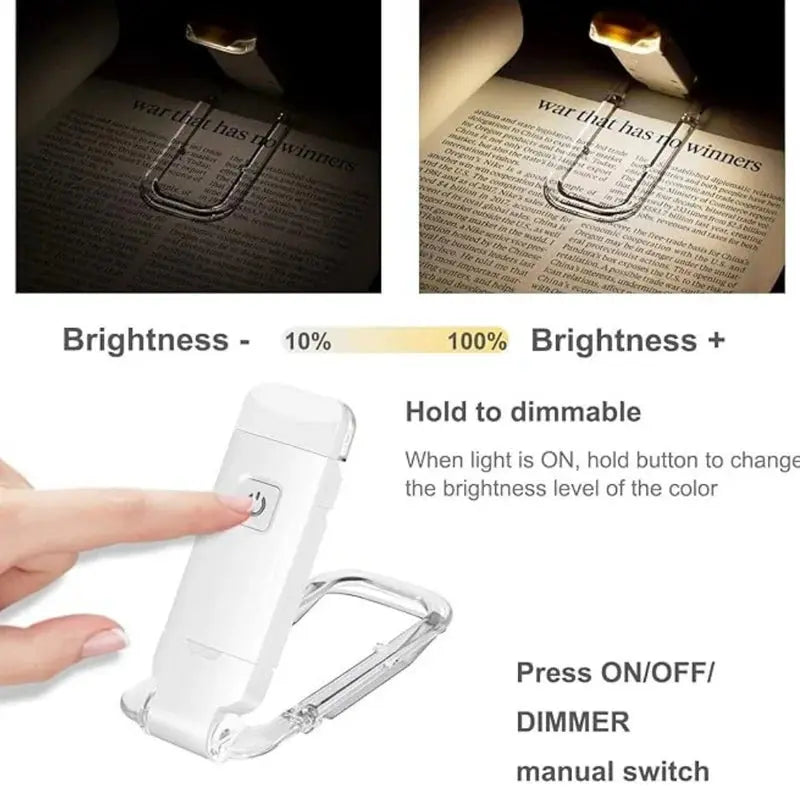 USB Rechargeable Book Light - TARHUS