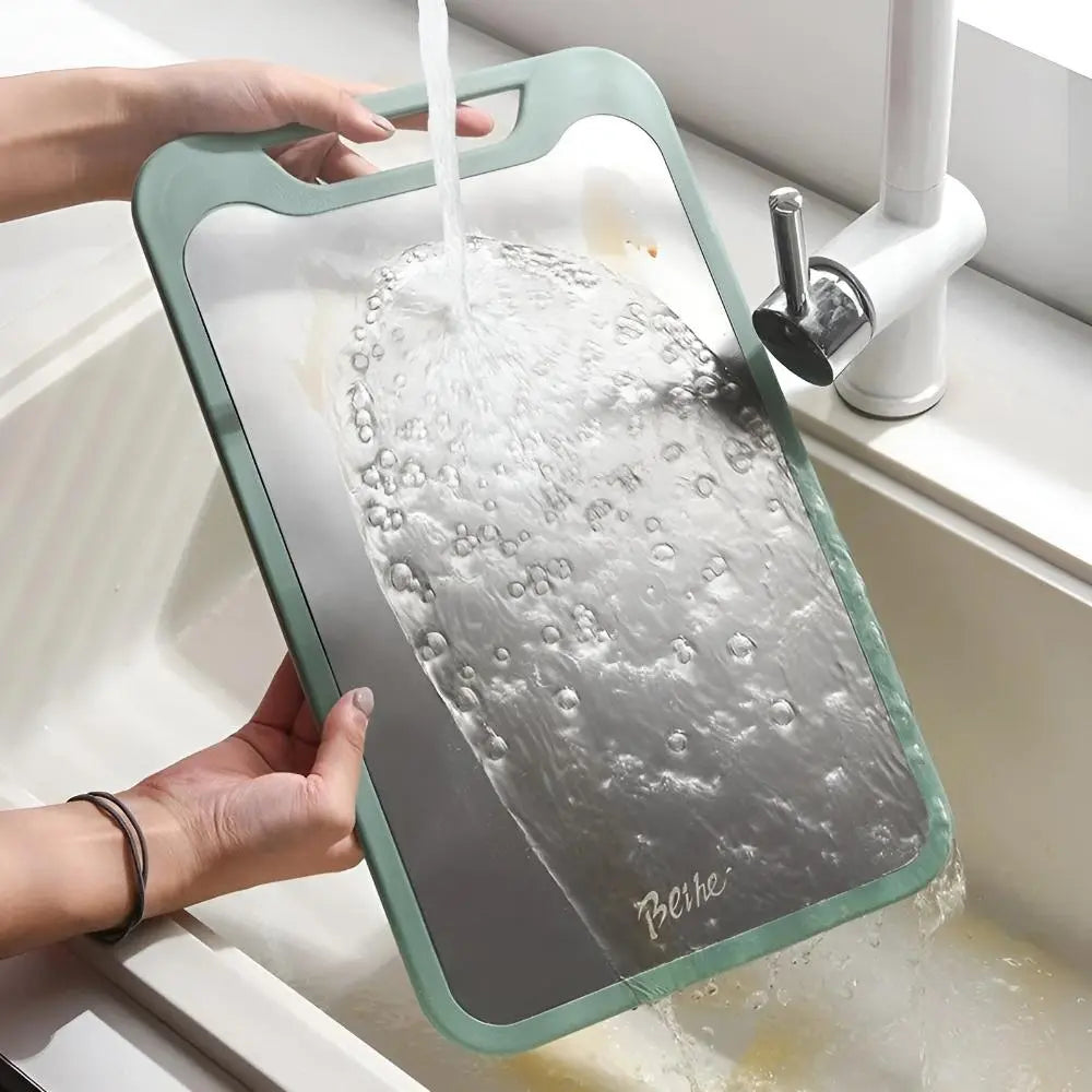 Double-Sided Chopping Board | Stainless Steel – Hygienic Food Prep TARHUS  Kitchen Accessories