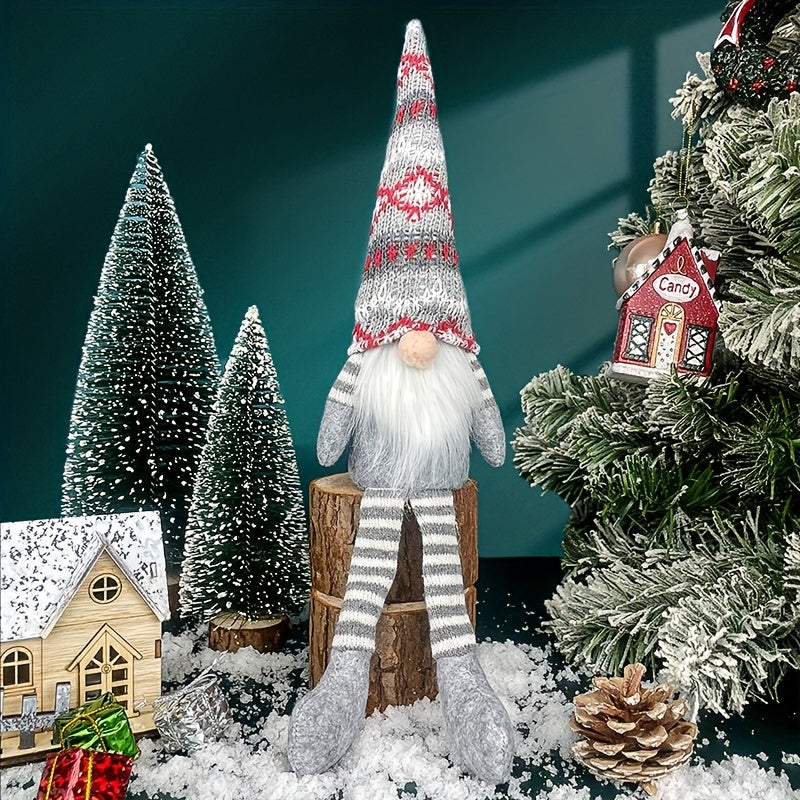 Festive Christmas Gnome Decoration – Whimsical Holiday Dwarfs for Cozy Winter Charm TARHUS  Christmas