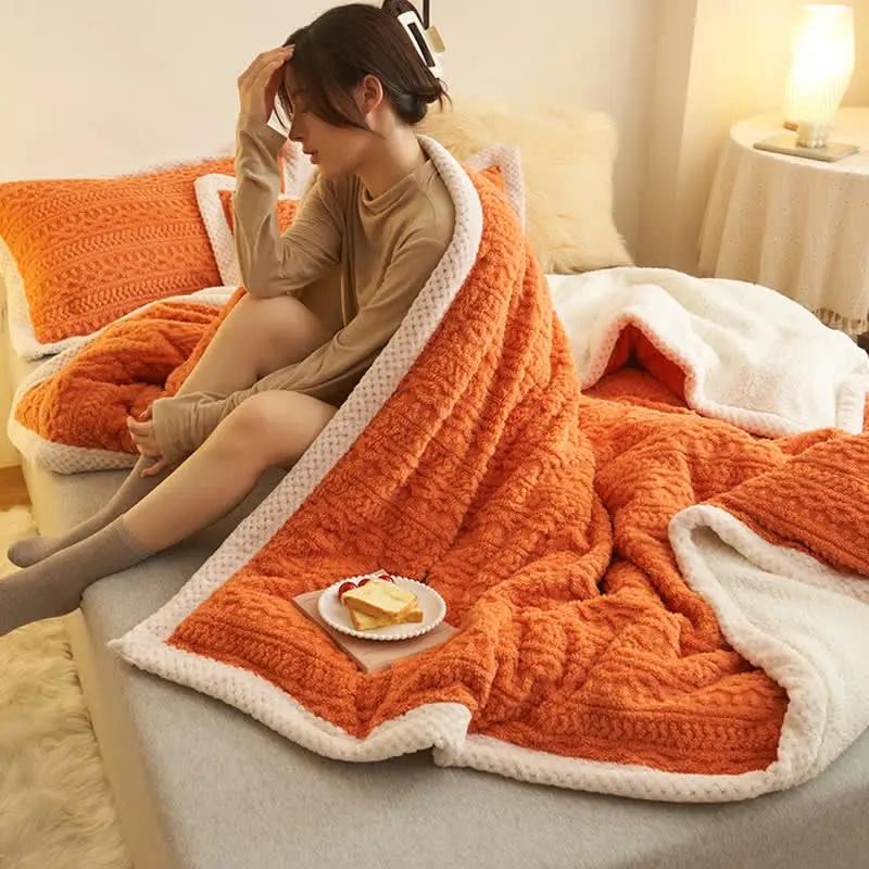 Ultra-Soft Fleece Blanket - Cozy Winter Bedding for Bedroom - TARHUS