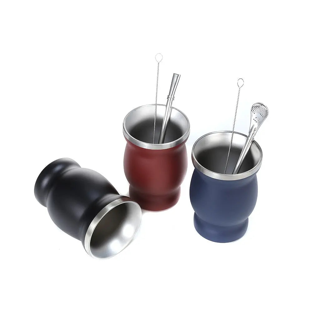 Stainless Steel Double-Wall Mate Cup - TARHUS