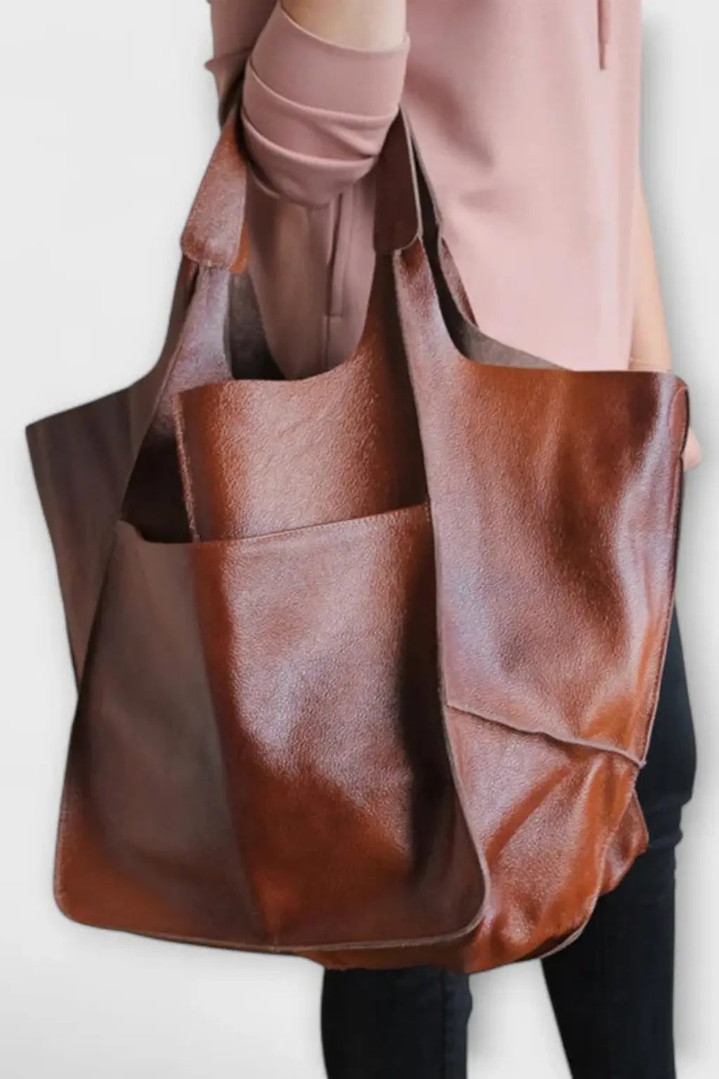 Solvane | Women Casual Slouchy Tote Bag TARHUS