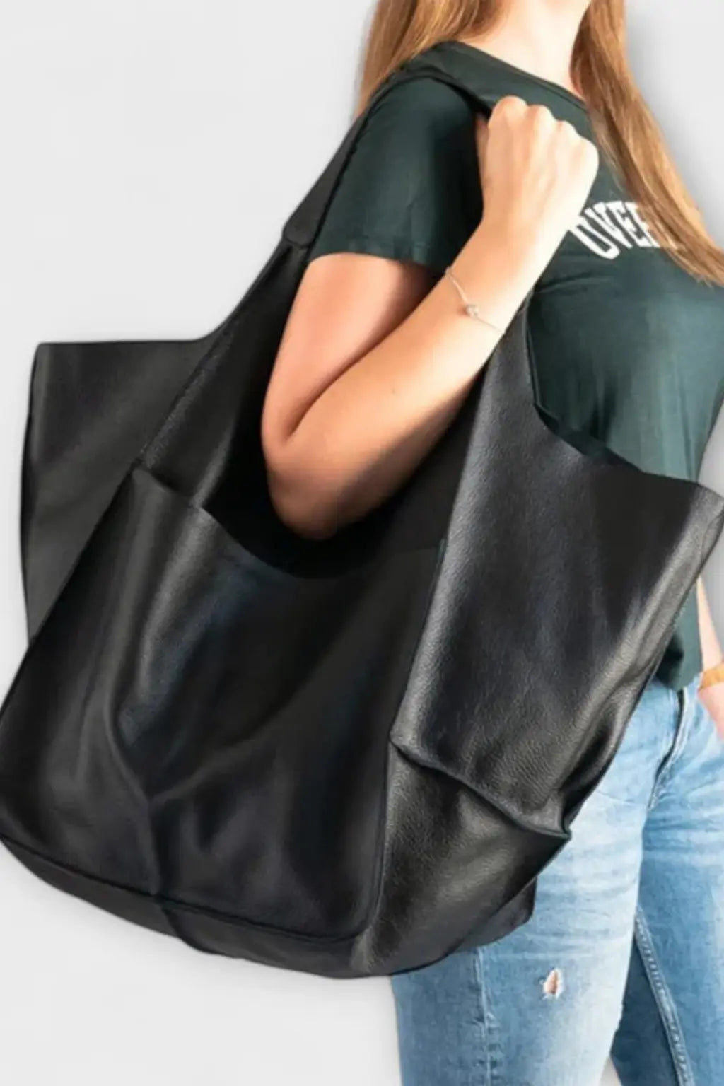 Solvane | Women Casual Slouchy Tote Bag TARHUS