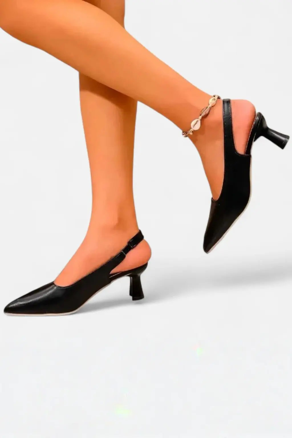 Octavia | Women Pointed Toe Slingback Kitten Heels TARHUS  Women's Shoes