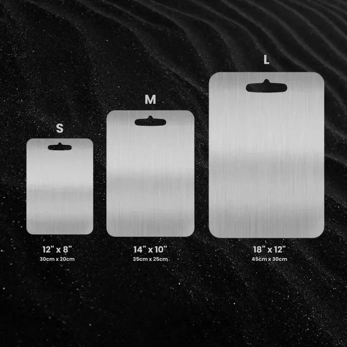 TitanEdge - Titanium Cutting Board - TARHUS