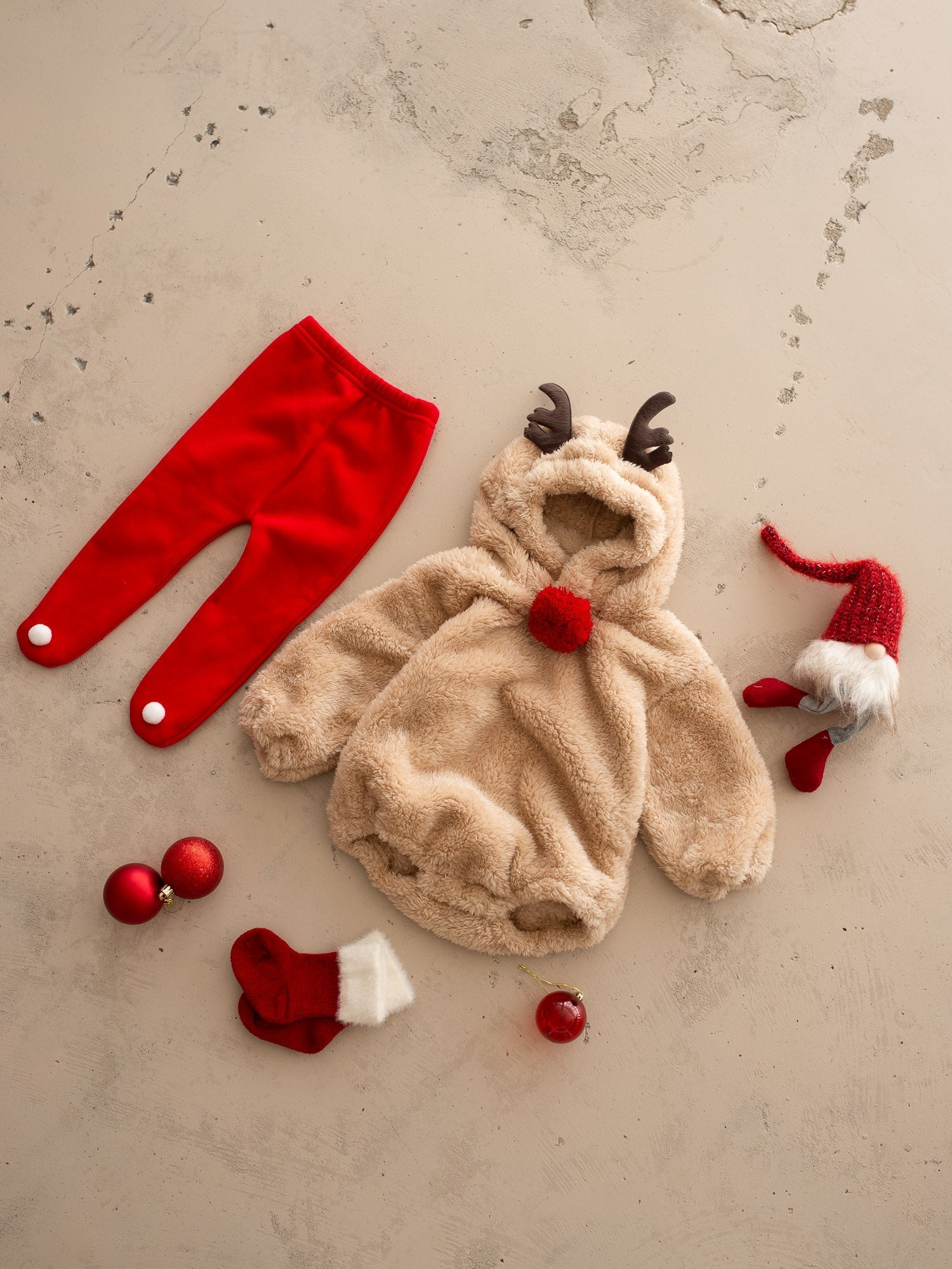 Baby Rudolph | Plush Christmas Romper – Cozy, Adorable & Festive TARHUS  Christmas