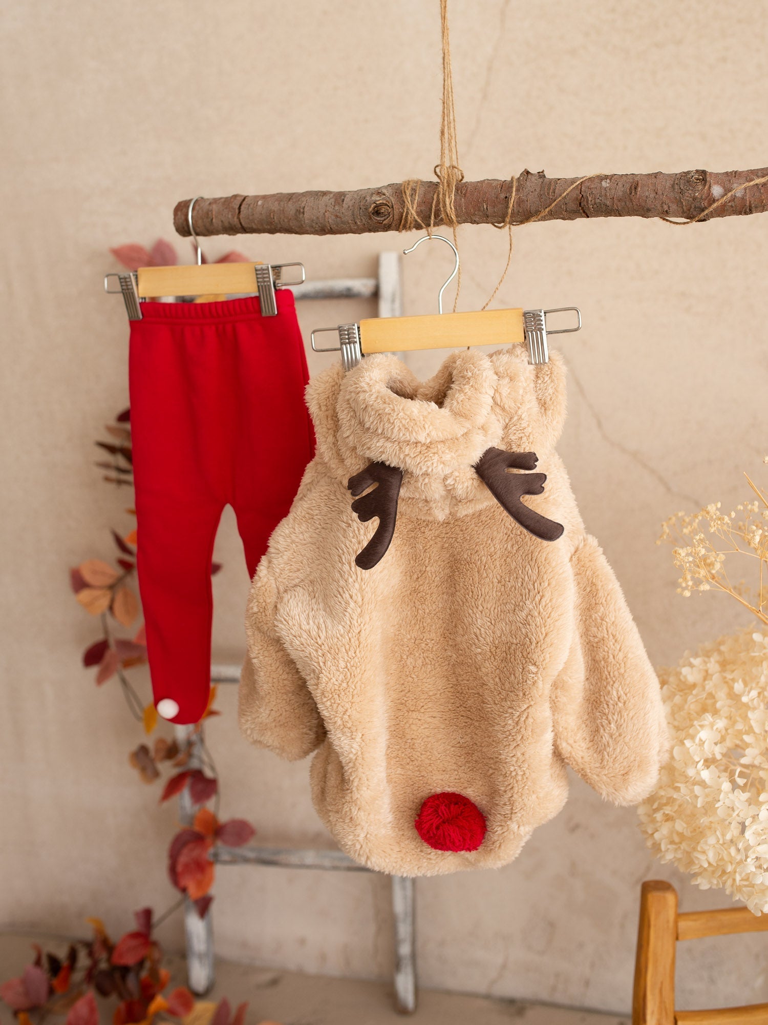 Baby Rudolph | Plush Christmas Romper – Cozy, Adorable & Festive TARHUS  Christmas