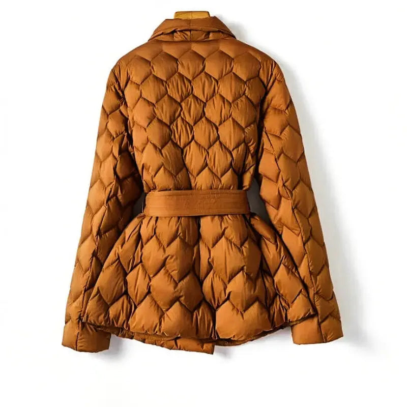 Avery - Stylish Quilted Down Coat - TARHUS