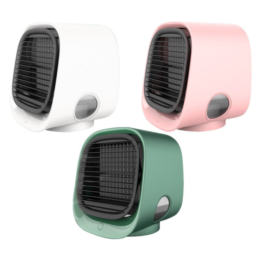 Breezilo | 2-in-1 Air Cooler & Humidifier – Compact USB Cooling with LED Light TARHUS  Air cooler