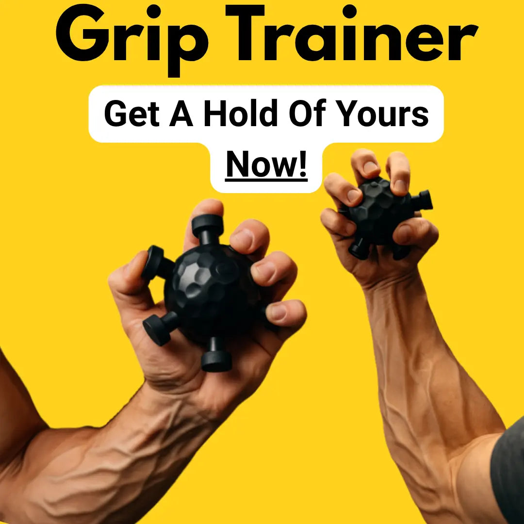 Gripmax Grip Trainer – Hand Strengthener for Forearm Workout, Grip Power TARHUS  Grip Trainer