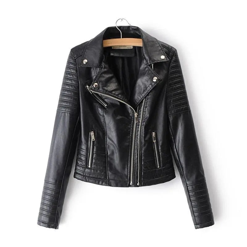 Elvera Women's Leather Jacket for Stylish Everyday Wear - TARHUS