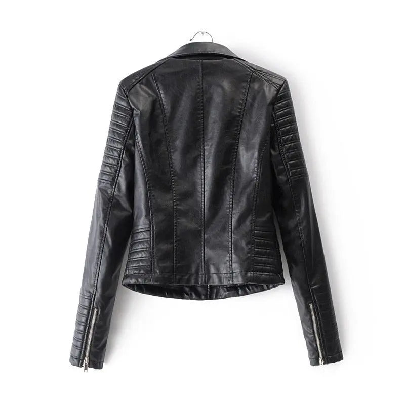 Elvera Women's Leather Jacket for Stylish Everyday Wear - TARHUS