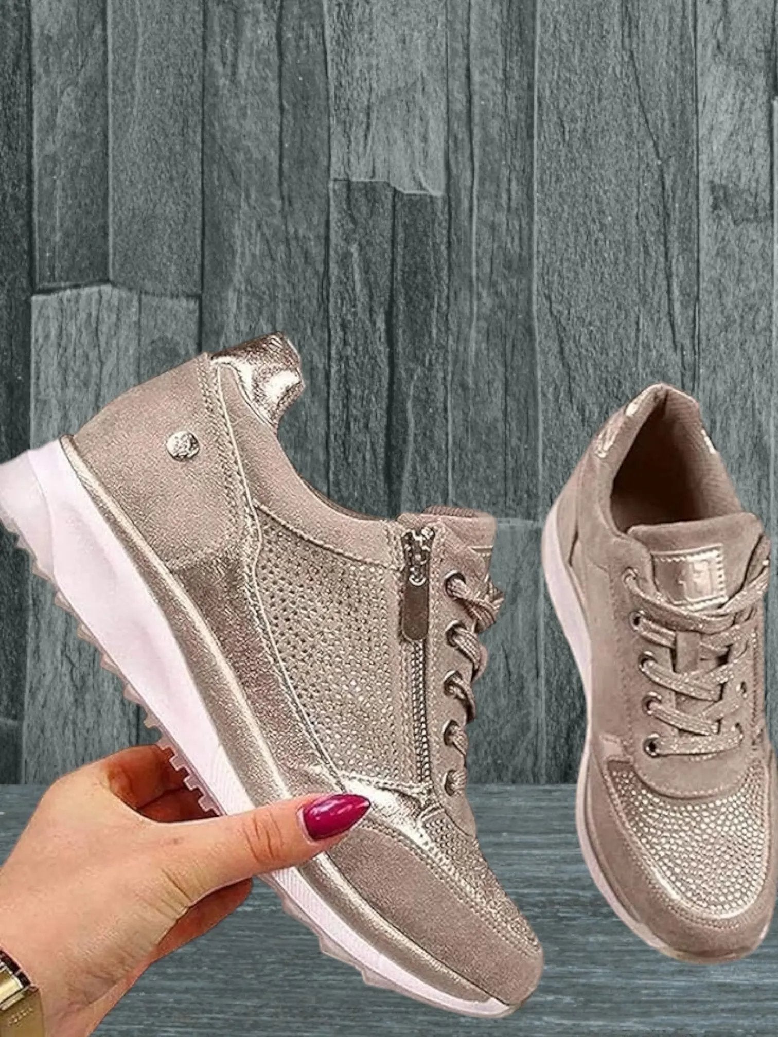 Gabor | Stylish Zip-Up Orthopedic Sneakers for Women - TARHUS