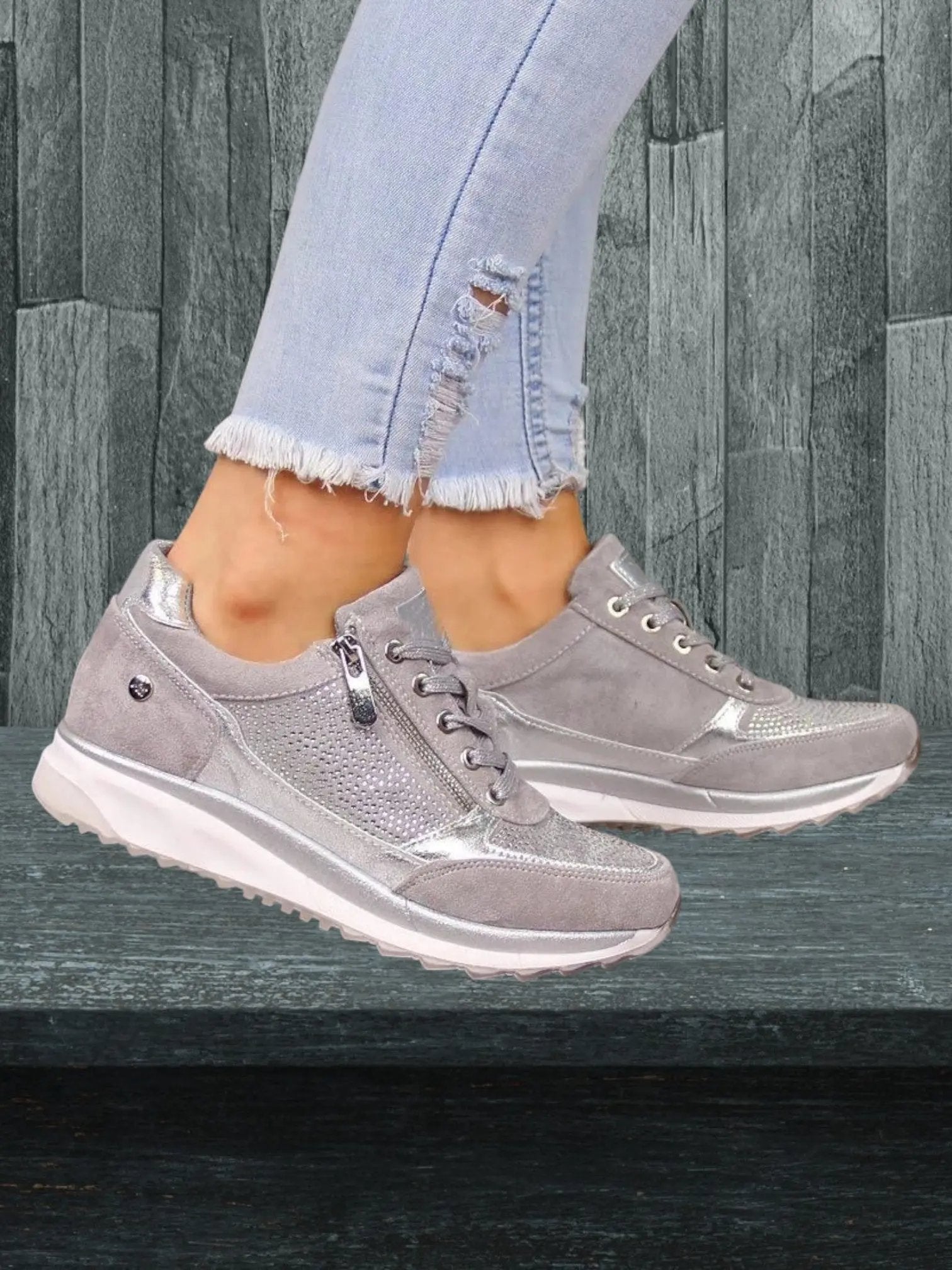 Gabor | Stylish Zip-Up Orthopedic Sneakers for Women - TARHUS