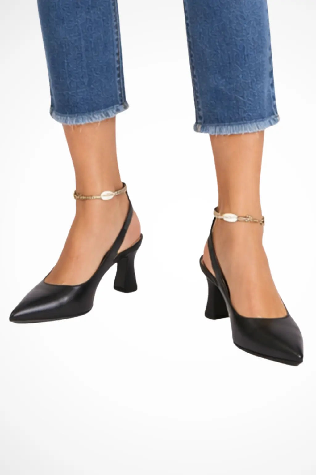 Octavia | Women Pointed Toe Slingback Kitten Heels TARHUS  Women's Shoes