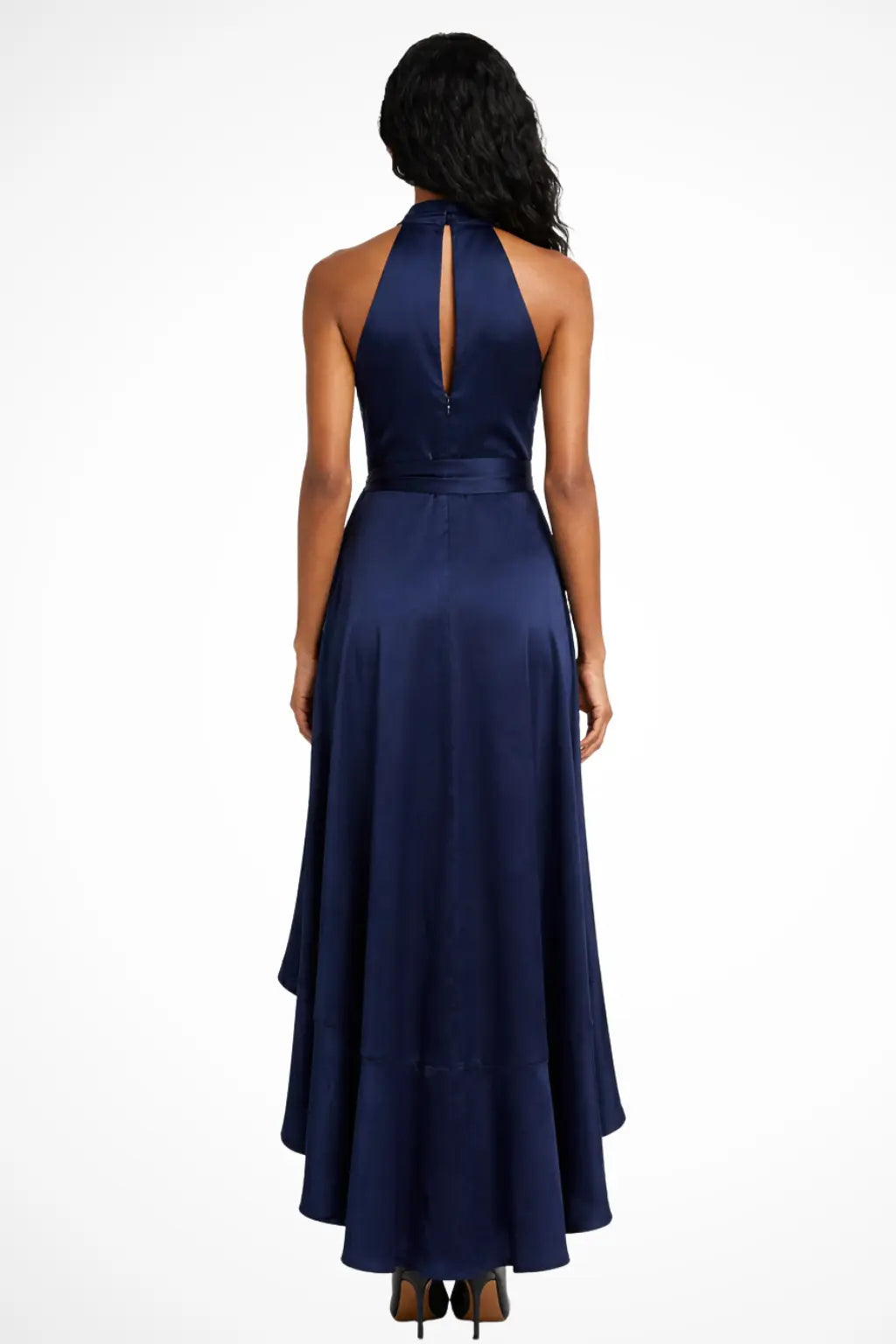 Seraphine | Women Halter Satin Wedding Guest Maxi Dress TARHUS  Dresses in Clothing