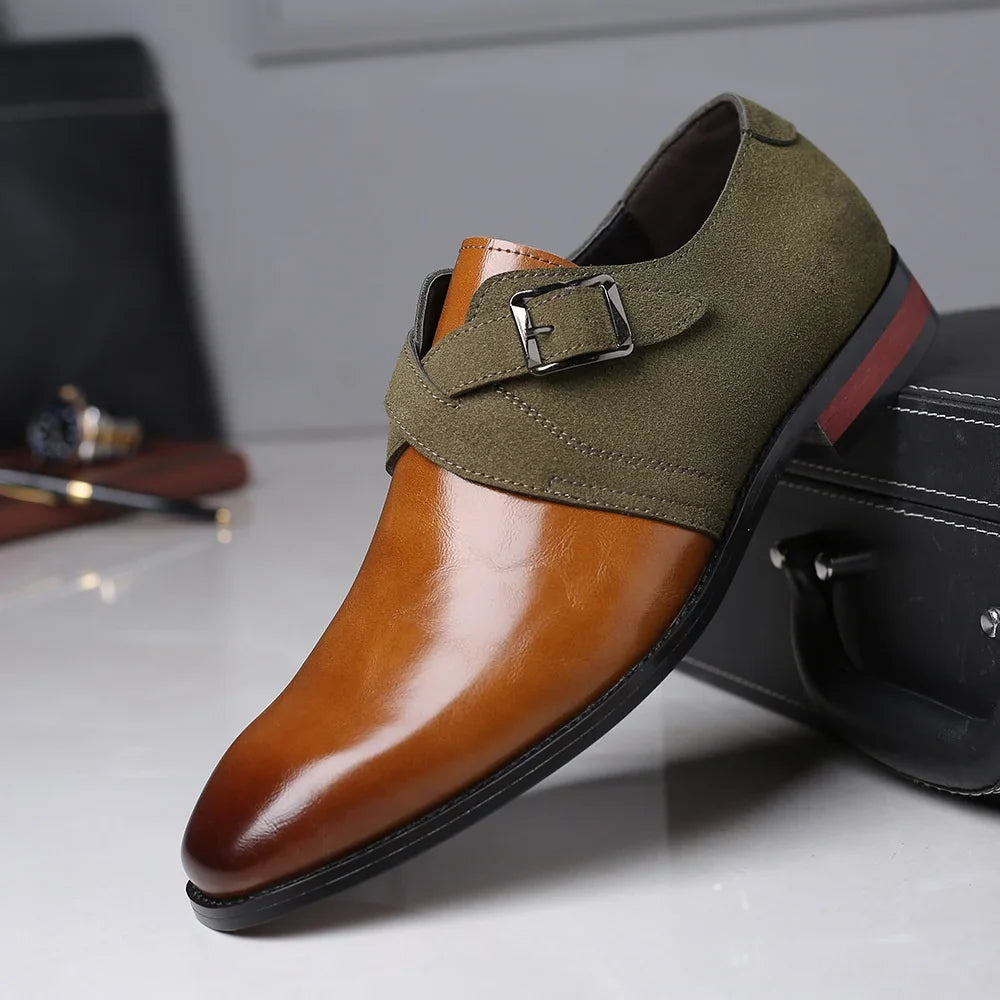 Aurelio | Derby Shoes – Leather Slip-On Dress Shoes with Cushioned Comfort TARHUS  Mens shoes