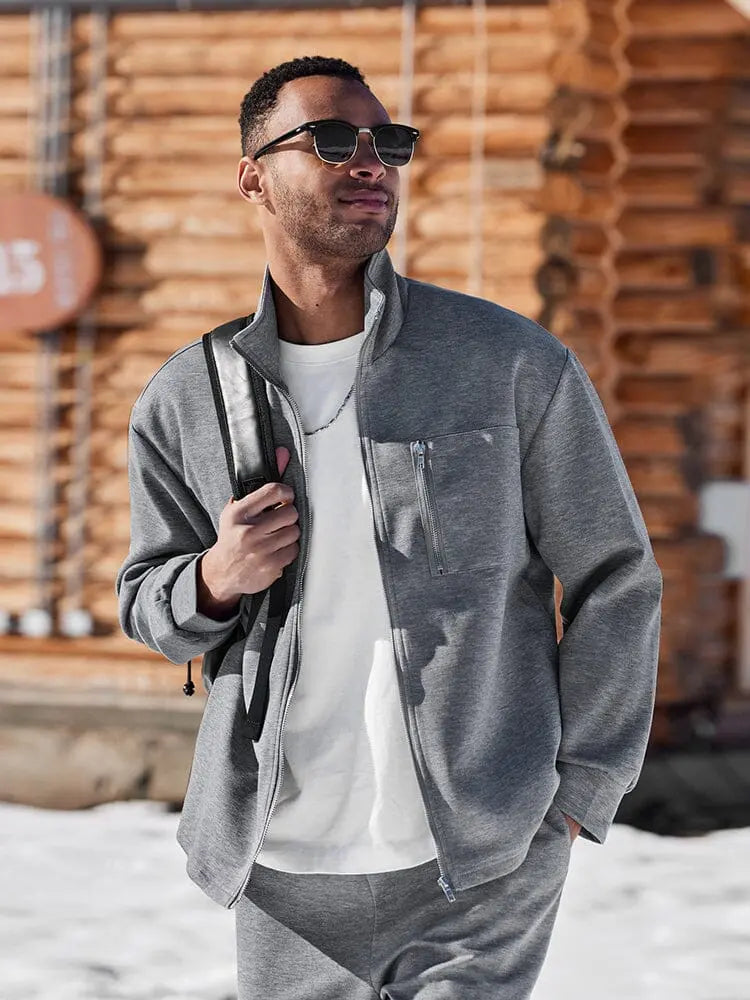 Athleisure Regular Fit Jacket Set - TARHUS