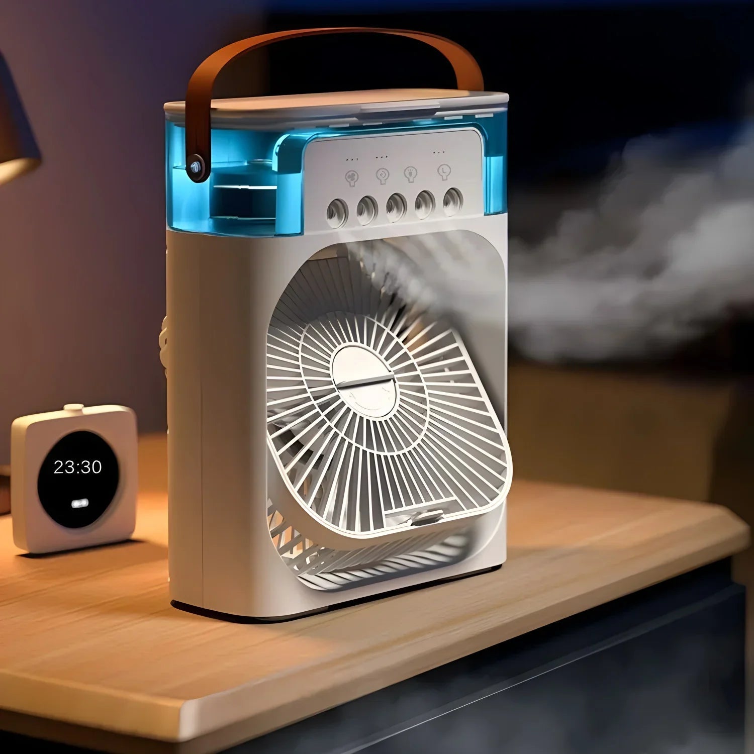 Luxyecs | AirCooler Pro – 3-in-1 Fan, Mini Air Conditioner & Humidifier with LED Light TARHUS  Air cooler