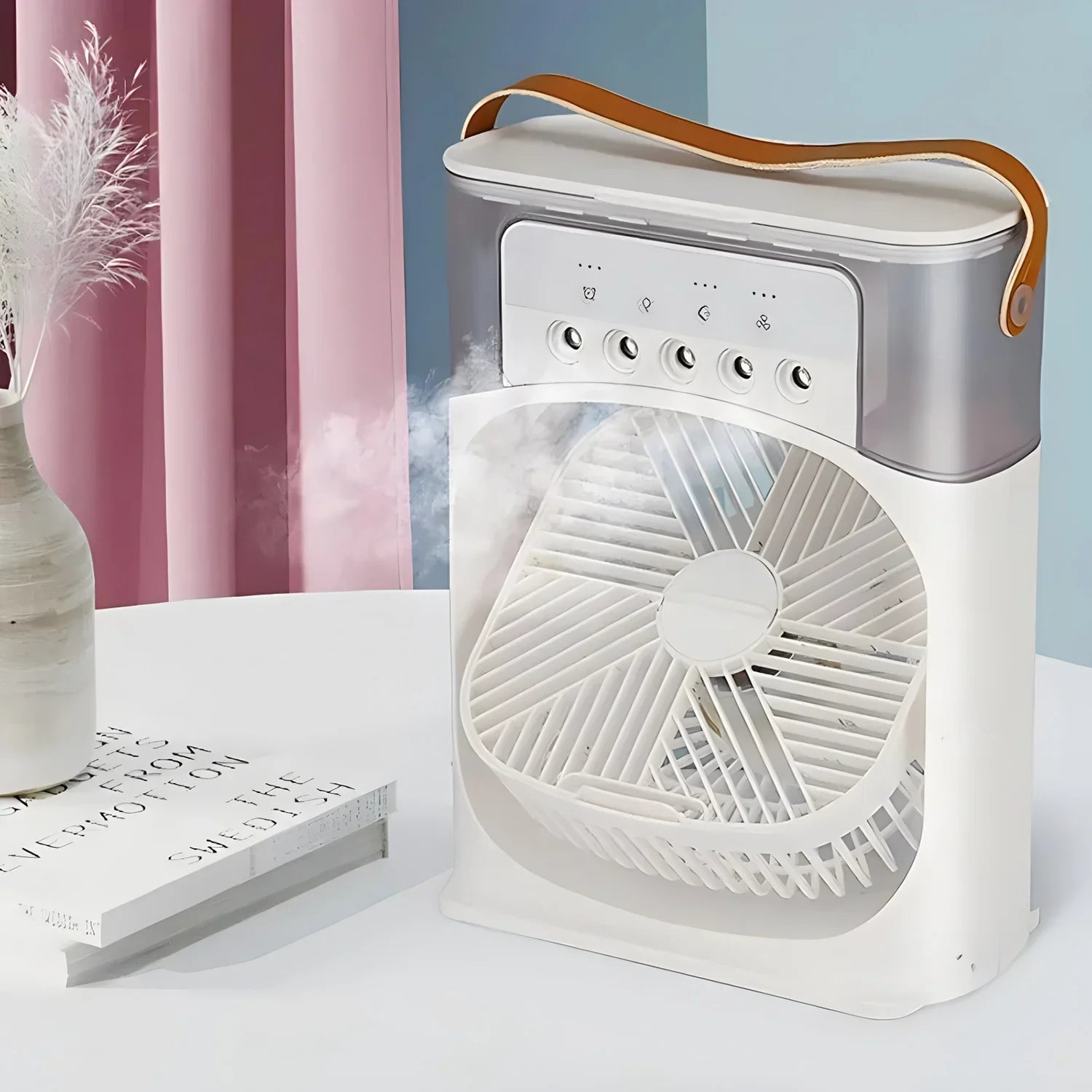 Luxyecs | AirCooler Pro – 3-in-1 Fan, Mini Air Conditioner & Humidifier with LED Light TARHUS  Air cooler