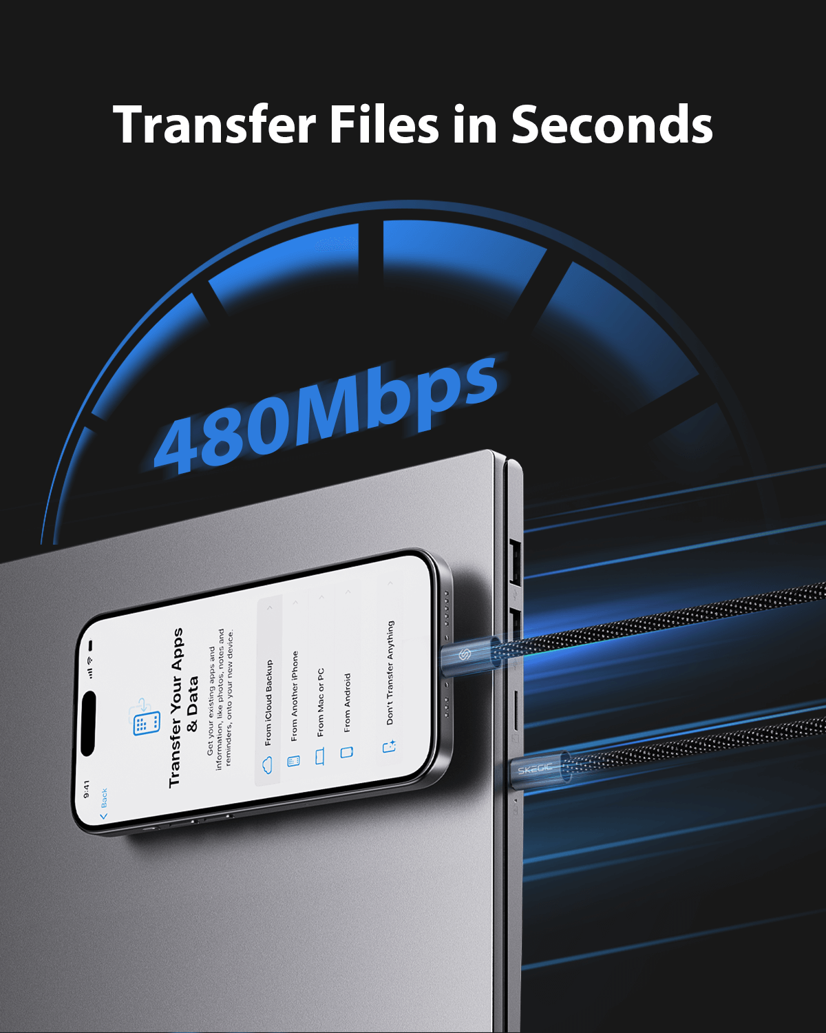 MagCable | Magnetic Anti-Tangle Charging Cable – Fast Charging & Data Transfer (1+1 FREE) TARHUS  Electronics & Gadgets