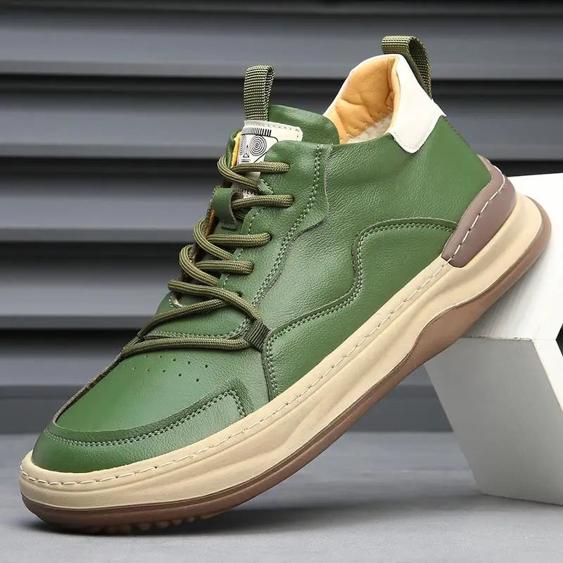 Del Piero | Italiana Leather Sneakers - TARHUS