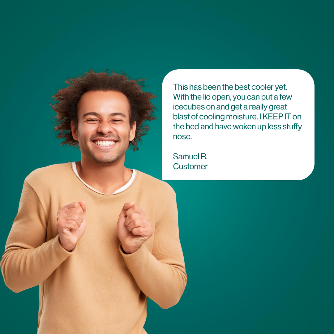 PolarBreeze | Mini Air Cooler – Portable Rechargeable Cooling with PolarWave Technology TARHUS  Air cooler